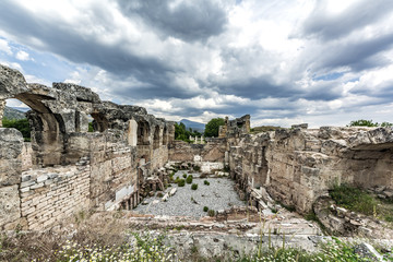 Fototapeta na wymiar Aphrodisias Ancient City Ruins