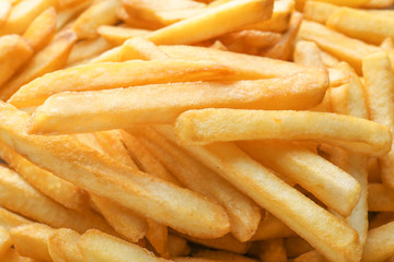 Yummy french fries, closeup