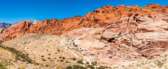Panorama Red Rock Canyon Nevada