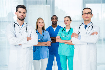 doctors with crossed arms