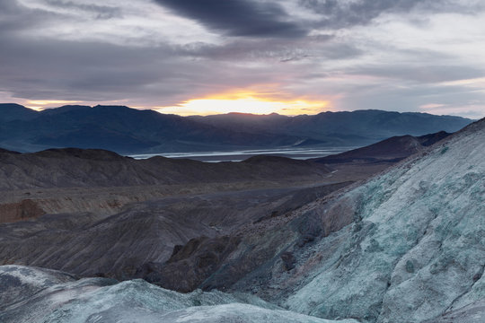 Am Artist's Palette  im Death Valley Nationalpark
