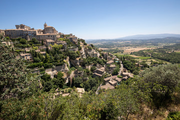 Medieval hilltop town of Gordes. Provence. France.