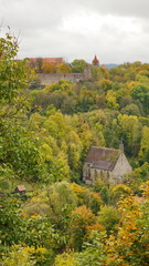 Rothenburg ob der Tauber im Herbst 72