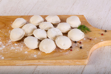 Raw dumplings