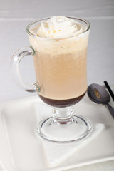 Coffee with ice-cream