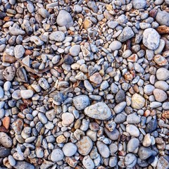 Stone Texture on a Greek Beach