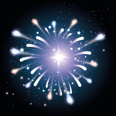 brightly colorful fireworks background