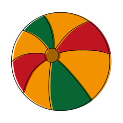 Obraz premium ball icon over white background vector illustration