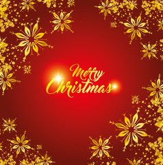 colorful and bright merry christmas background