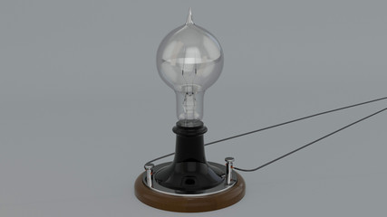 Edison bulb - obrazy, fototapety, plakaty