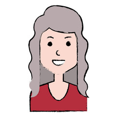 beautiful woman avatar character