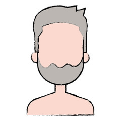 young man shirtless avatar character