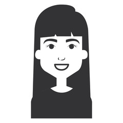 beautiful woman avatar character