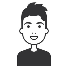 young man avatar character