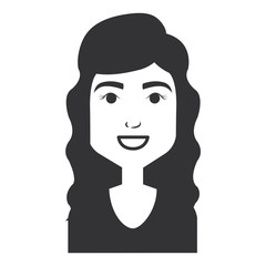 beautiful woman avatar character