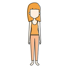 beautiful woman avatar character