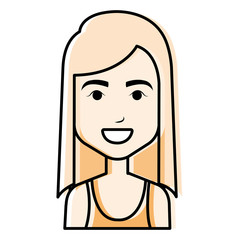 beautiful woman avatar character