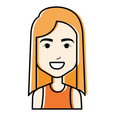 beautiful woman avatar character