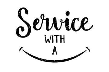 service smile blackboard vector fotolia calligraphy search brush banner help
