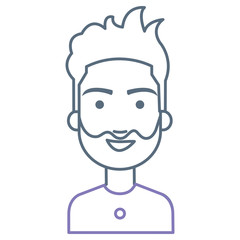young man avatar character