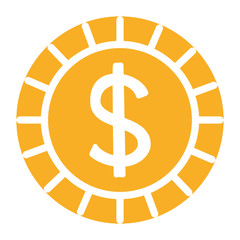 coin money isolated icon