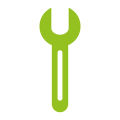 wrench tool isolated icon