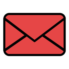 mail envelope isolated icon