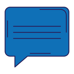 speech bubble isolated icon