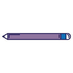 pencil school isolated icon