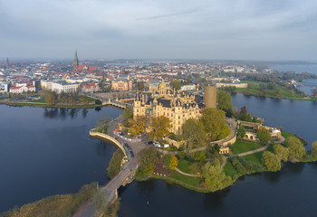 Luftaufnahme Schloss Schwerin