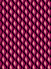 Pink diamond pattern