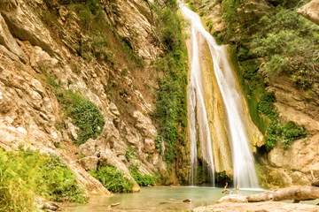 Foto op Plexiglas Neda waterfall in Peloponnese. Slow shutter used.   © Bill Anastasiou