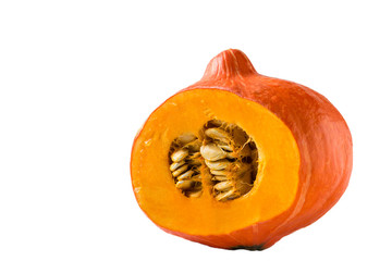 Pumpkin on a white background. Isolated.