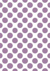 Fototapeta na wymiar Seamless polka dot pattern with white background. Vector repeating texture.