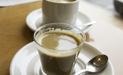 Coffee with milk