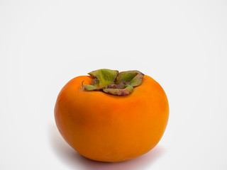 Close Up Persimmon fruit.