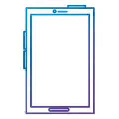 smartphone device isolated icon vector illustration design