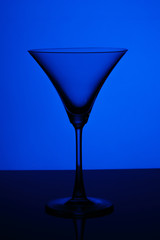 silhouette of a glass 