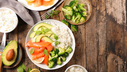 healthy vegetarian bowl