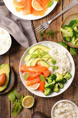 healthy vegetarian bowl