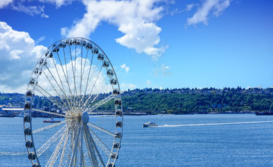Fototapeta premium Seattle Ferris Wheel