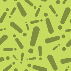 Seamless Exclamation Mark Sign Silhouette Background