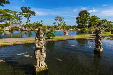 Obraz premium Water Palace Tirta Ganga - Bali Island Indonesia