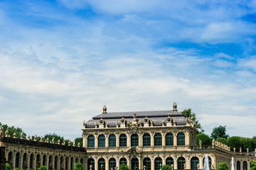 Obraz premium antique building view in Dresden, Germany
