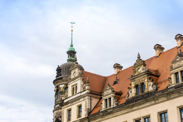 Obraz premium antique building view in Dresden, Germany