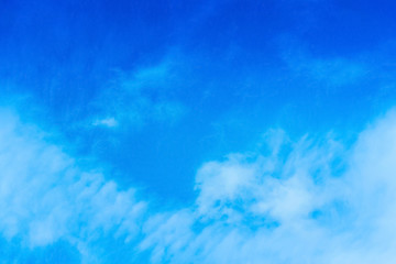 Fototapeta na wymiar Background blue sky.