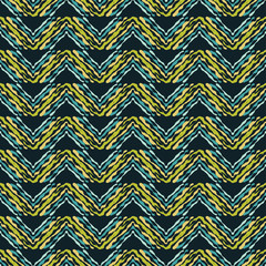 Ethnic boho seamless pattern. Scribble texture. Retro motif. Textile rapport.