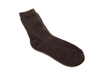 warm men's socks isolated