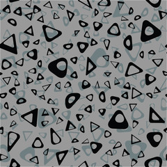 Circle Abstract Bio Chain Pattern