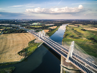 Most kardynała Macharskiego Kraków - obrazy, fototapety, plakaty